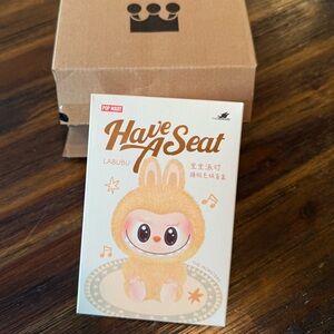 POP MART LABUBU The Monsters Vinyl Figure -“Have A Seat” Blind Box.